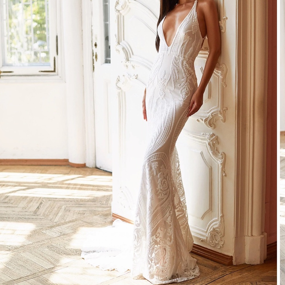 COPY - Beaded mermaid gown
